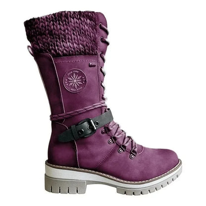 LB | Sznurowane buty w stylu bojowym
