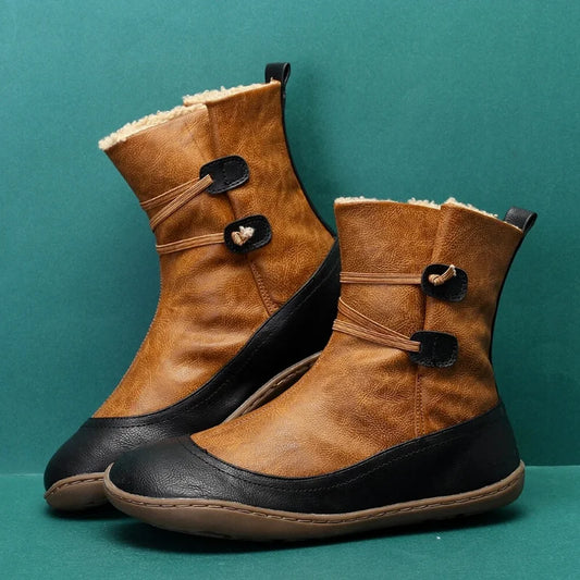 LB | Wygodne skórzane buty za kostkę