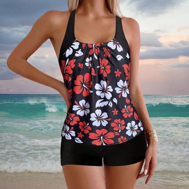 LB | Stylowy i modny kostium kąpielowy tankini
