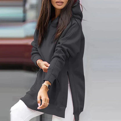 LB | Oversizowy sweter z kapturem