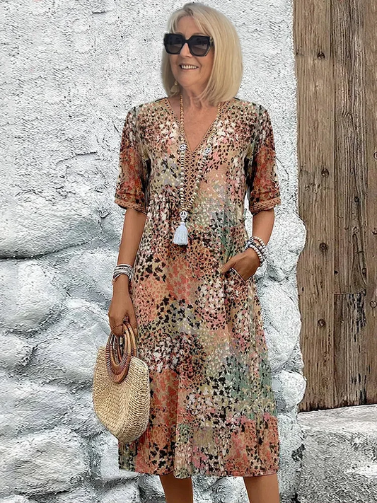 AS | Pochlebna sukienka midi dla niewymuszonej wyspiarskiej elegancji