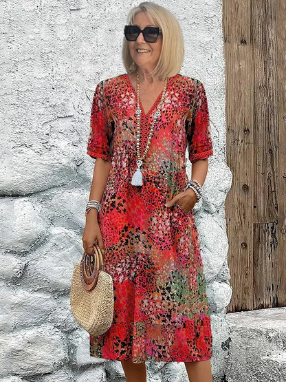 AS | Pochlebna sukienka midi dla niewymuszonej wyspiarskiej elegancji