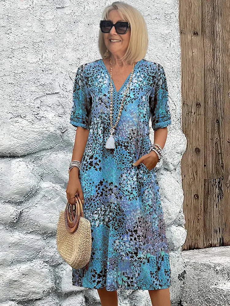 AS | Pochlebna sukienka midi dla niewymuszonej wyspiarskiej elegancji