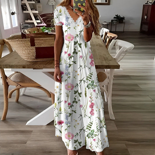 AS | Comér - Elegancka, stylowa sukienka w kwiaty