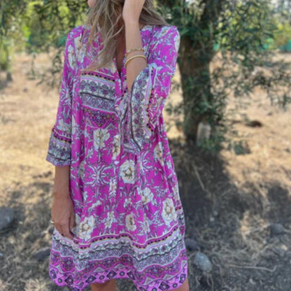 LB | Luxe Floral Maxi Dress