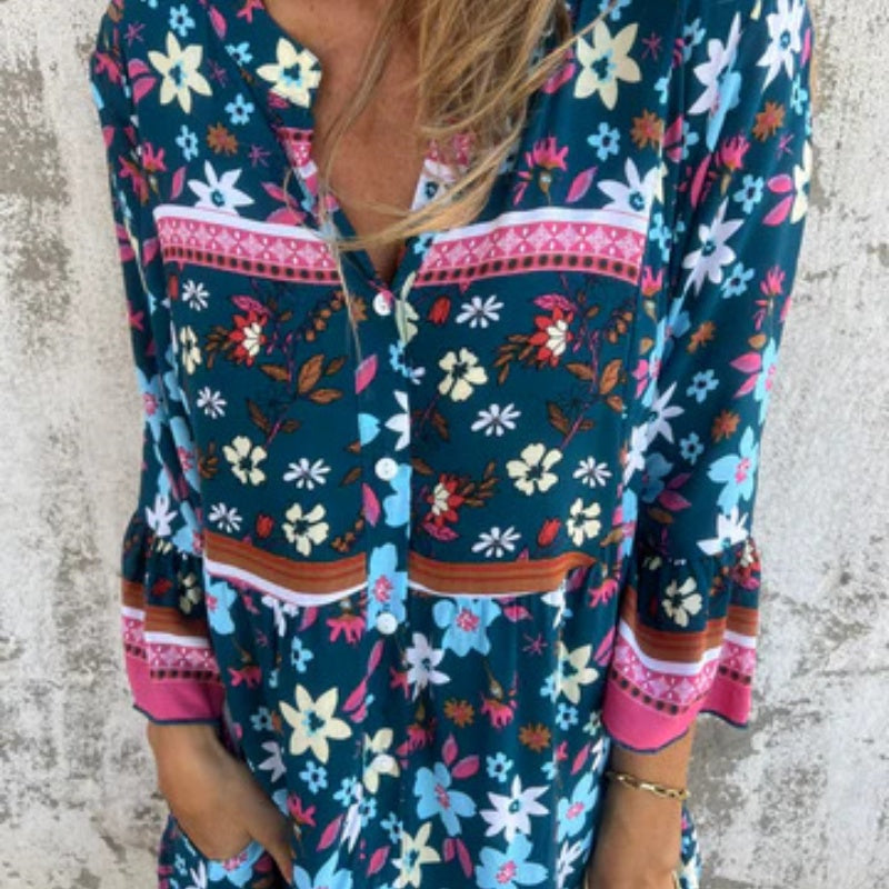 LB | Luxe Floral Maxi Dress