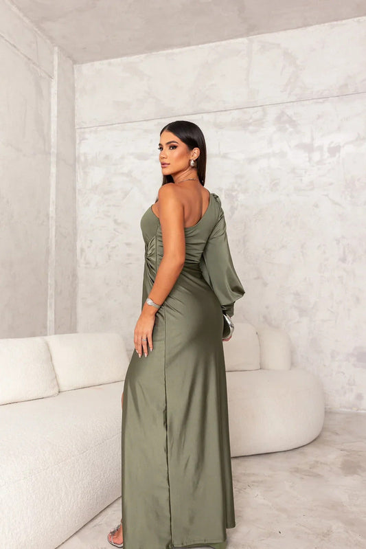 LB | Elegancka sukienka maxi